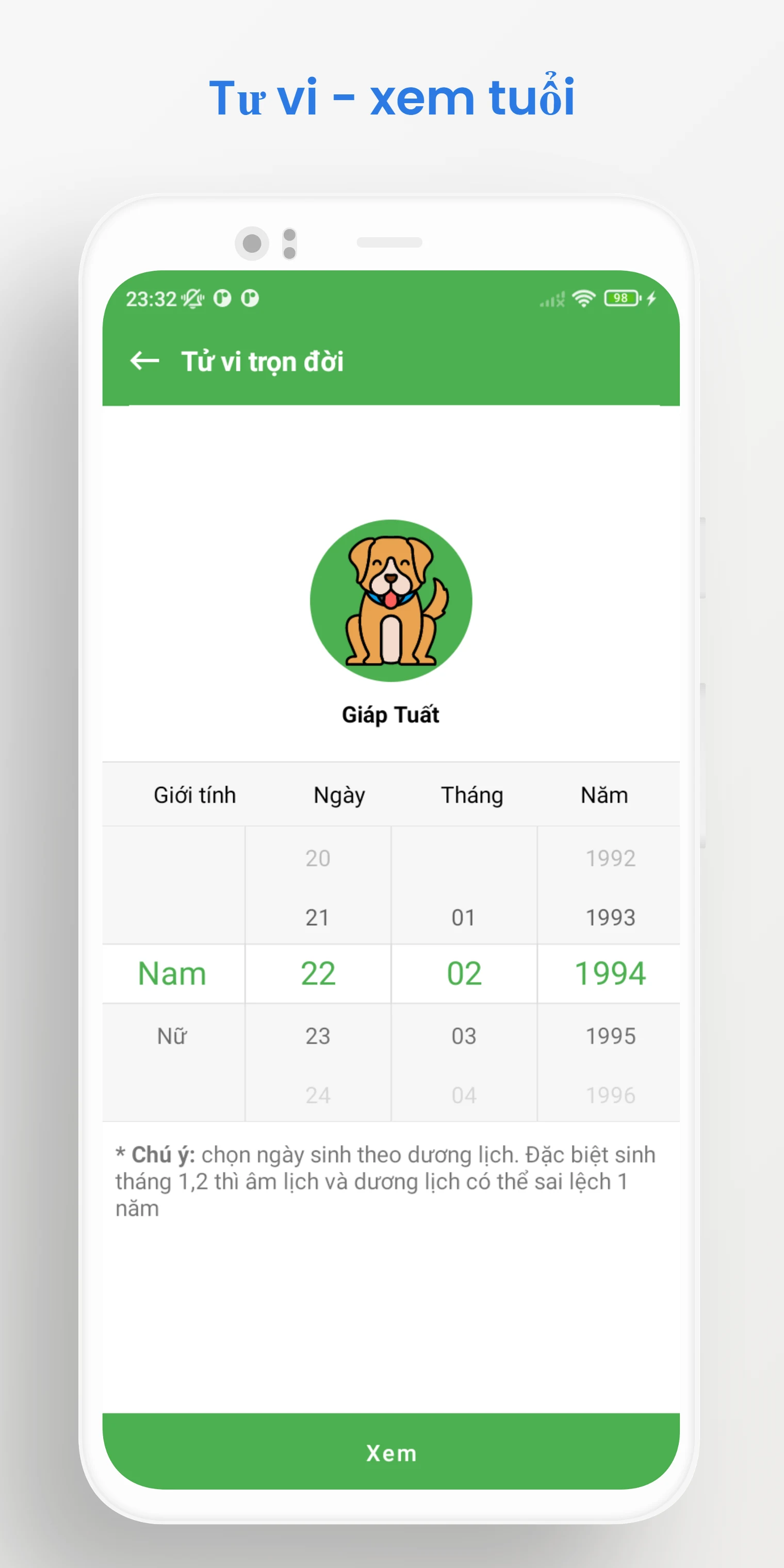 Âm Lịch - Lịch Vạn Niên screenshot
